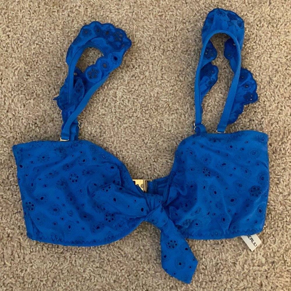 Victoria’s Secret Tigerlily bikini ruffle top